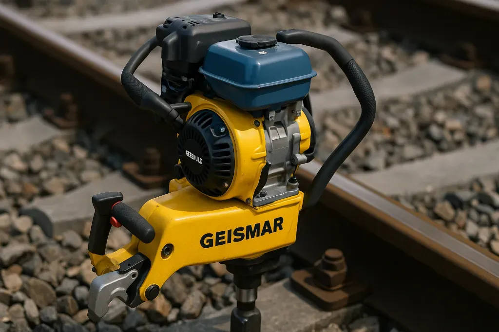 Zakrętarki kolejowe Geismar – niezawodność w pracy torowej